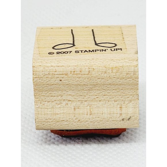 2007 Stampin’ Up Legs Wooden Rubber Stamp - Picture 5 of 9